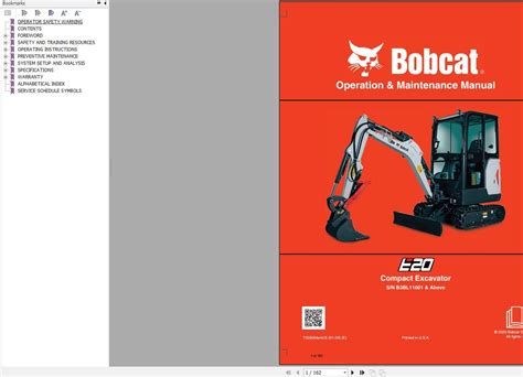 bobcat mini excavator e20 instructions|bobcat e20 excavator price.